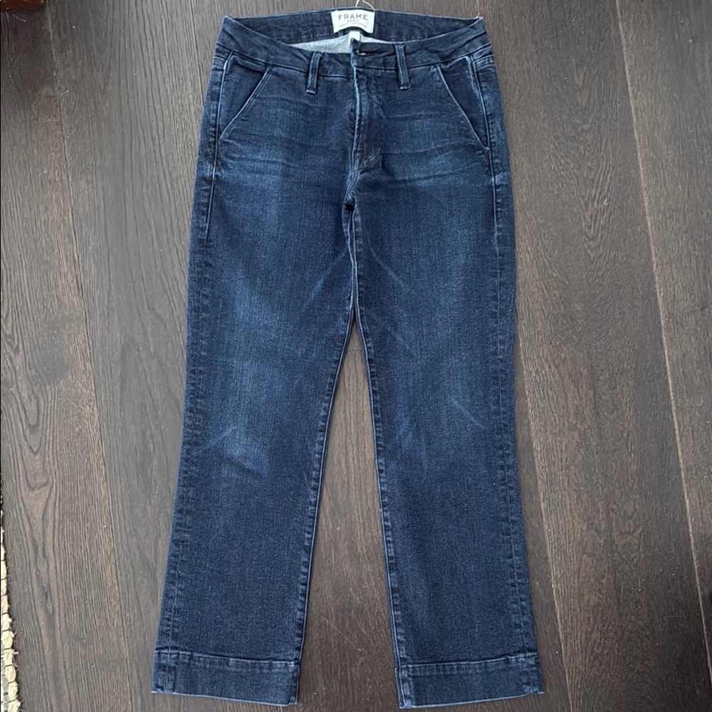 Frame Denim Cropped Jeans